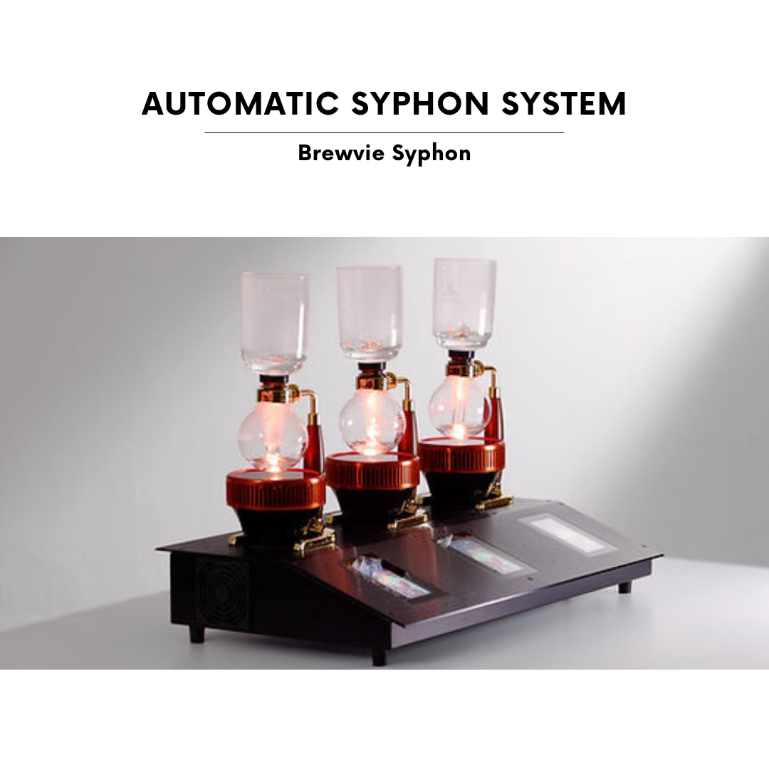 サイフォン 3連ビームヒーター Brewvie Syphon / ブリュービーサイフォン
