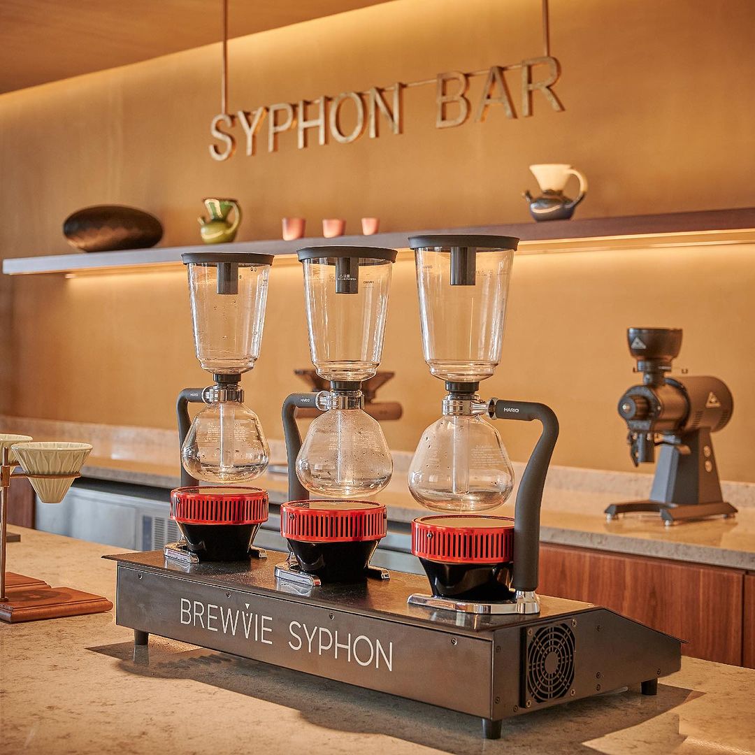 サイフォン　3連ビームヒーター Brewvie Syphon / ブリュービーサイフォン